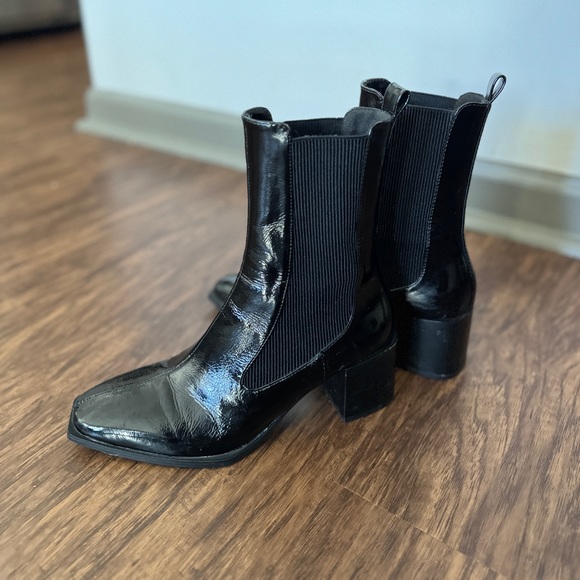 Heeled Ankle Boots - Zara - 6.5 - Picture 2 of 4